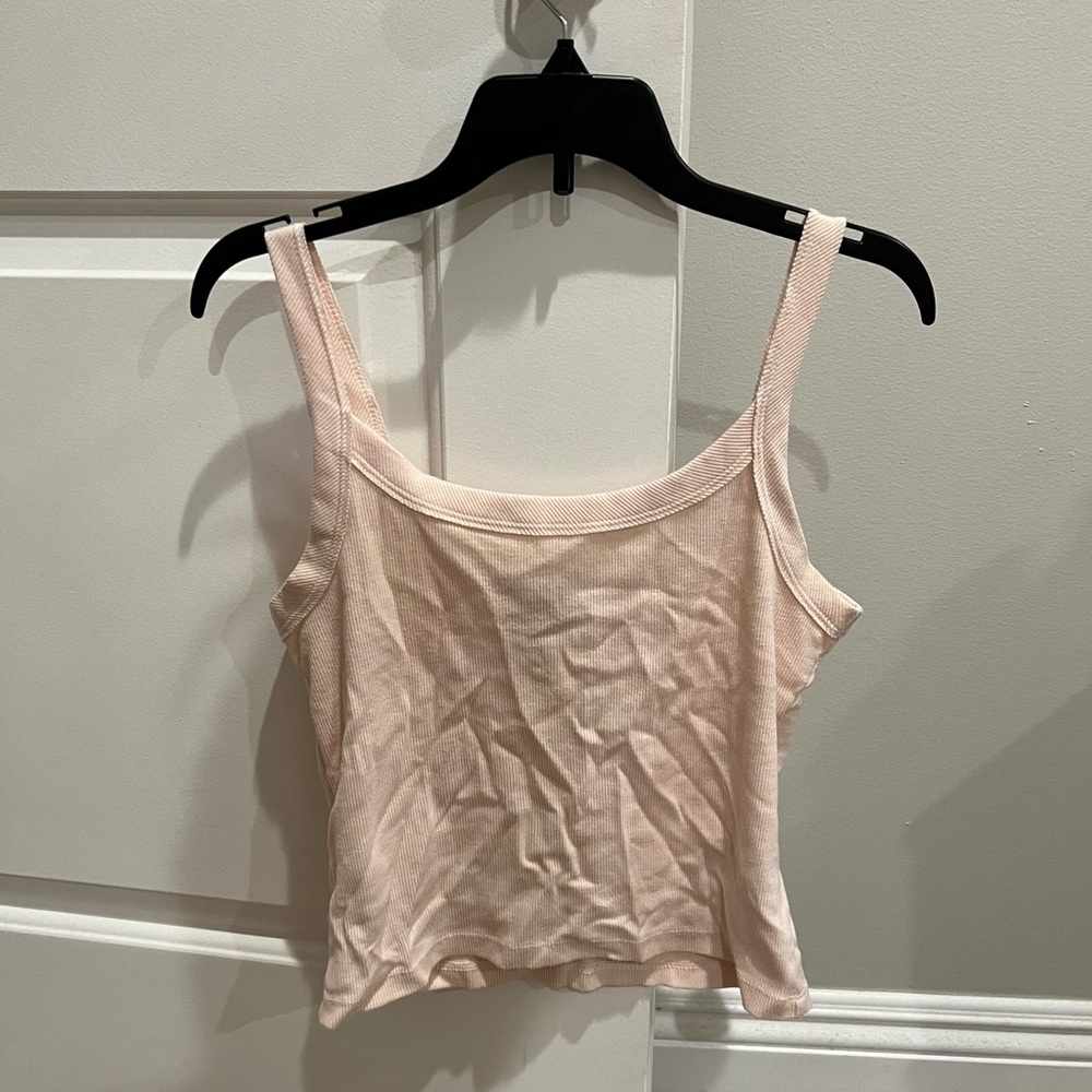Light pink crop top